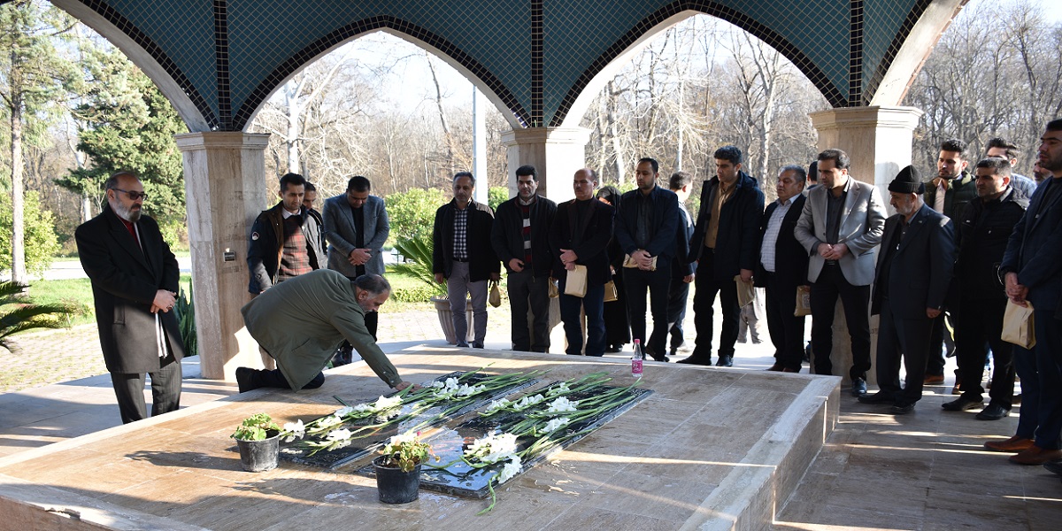 مراسم دوازدهمین سالگرد تدفین شهدای گمنام پردیس نور برگزار شد  